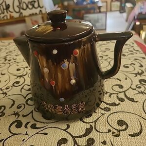 Tilso Teapot  Grease Jar
